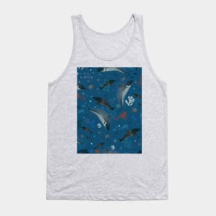 Under water Sea life Tank Top